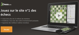 Chess.com vous permet de jouer aux échecs en ligne contre des milliers de joueurs