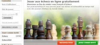 Jouer aux échecs gratuitement, echec en ligne sur jouerauxechecs.fr